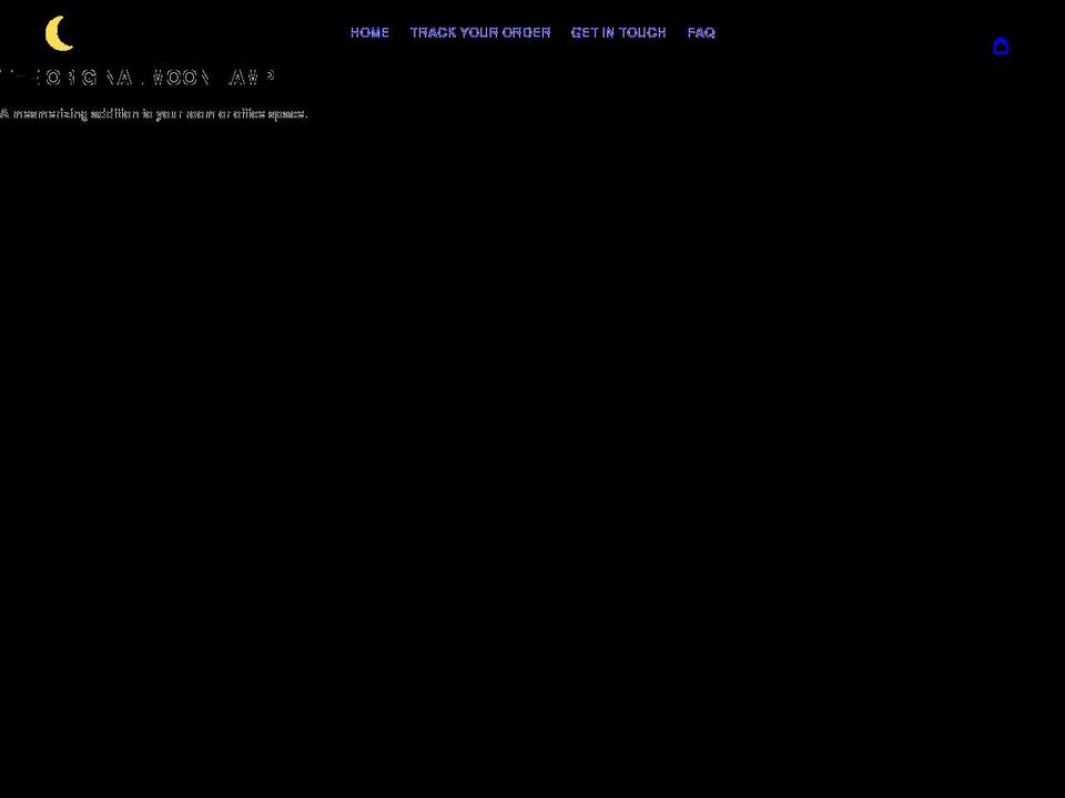 luxmoonlamp.com shopify website screenshot