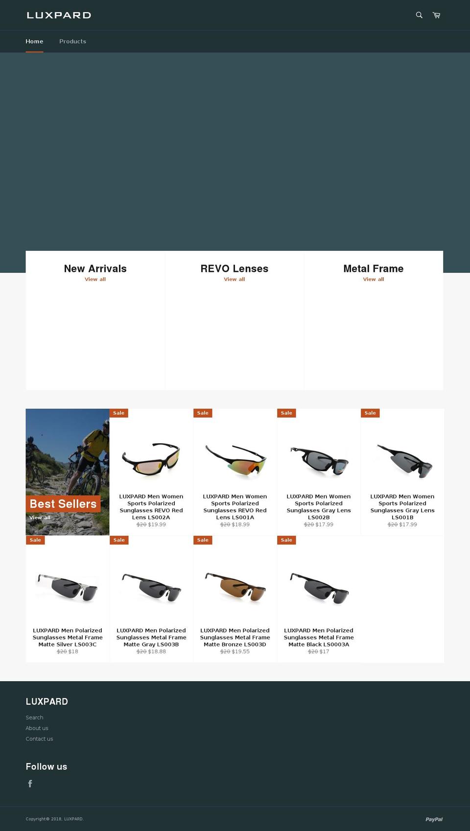 luxpard.com — Shopify storefront screenshot