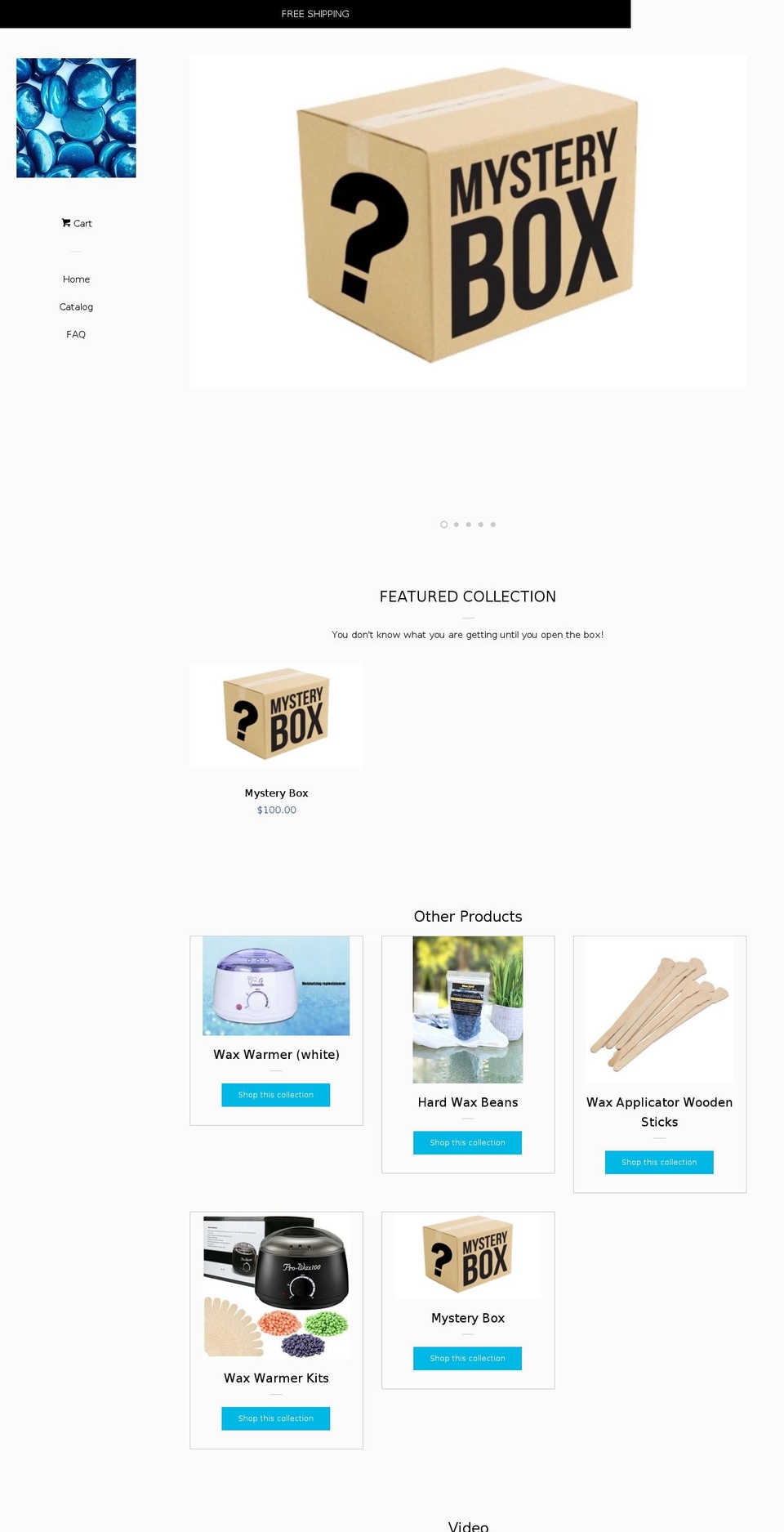 luxtrendz.com — Shopify storefront screenshot