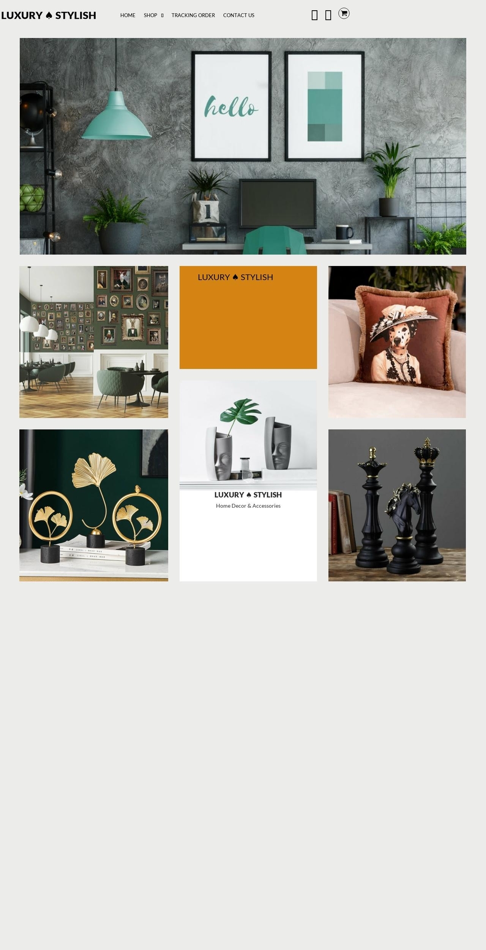 luxuryandstylish.com — Shopify storefront screenshot