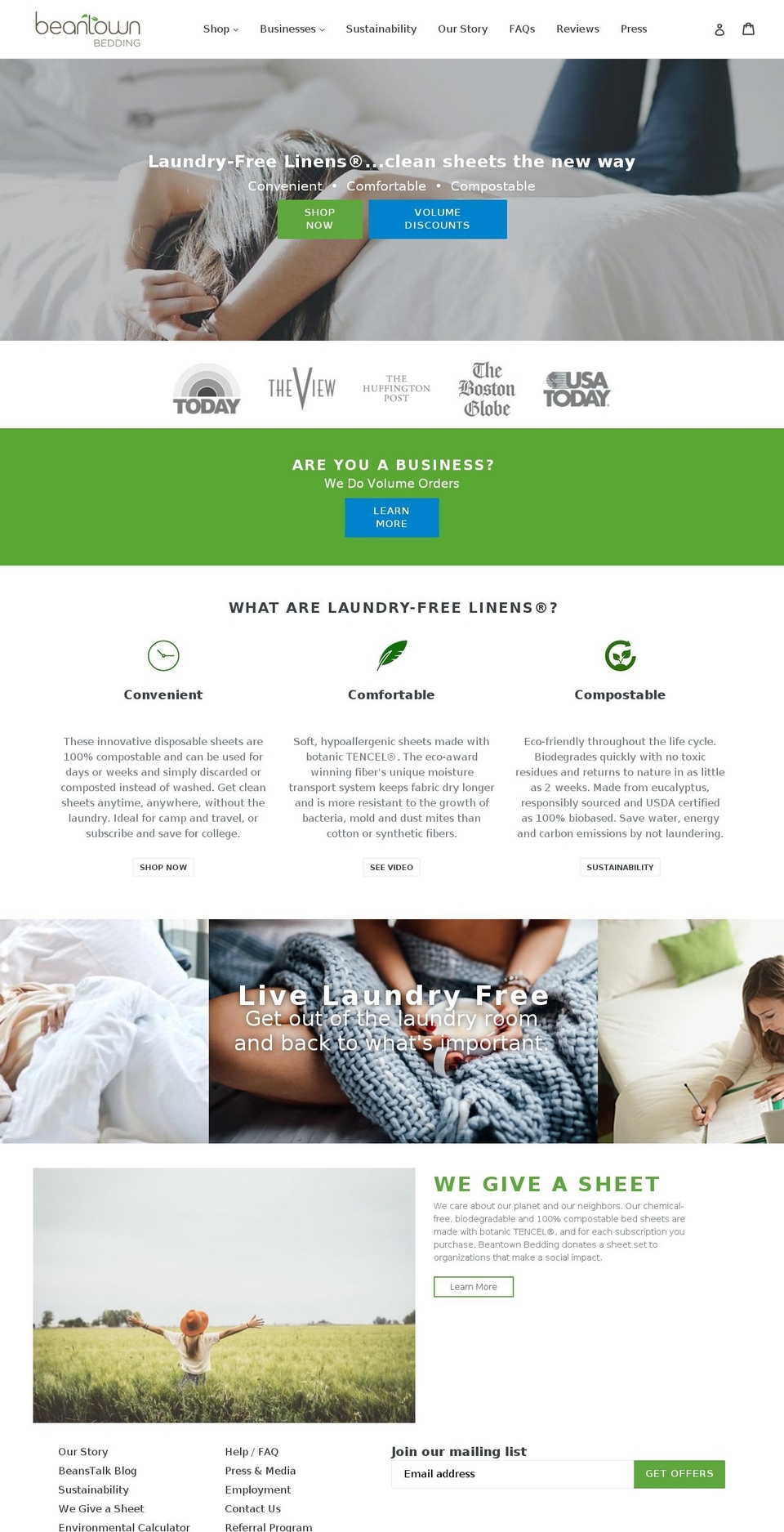 luxurydisposablelinens.com — Shopify storefront screenshot