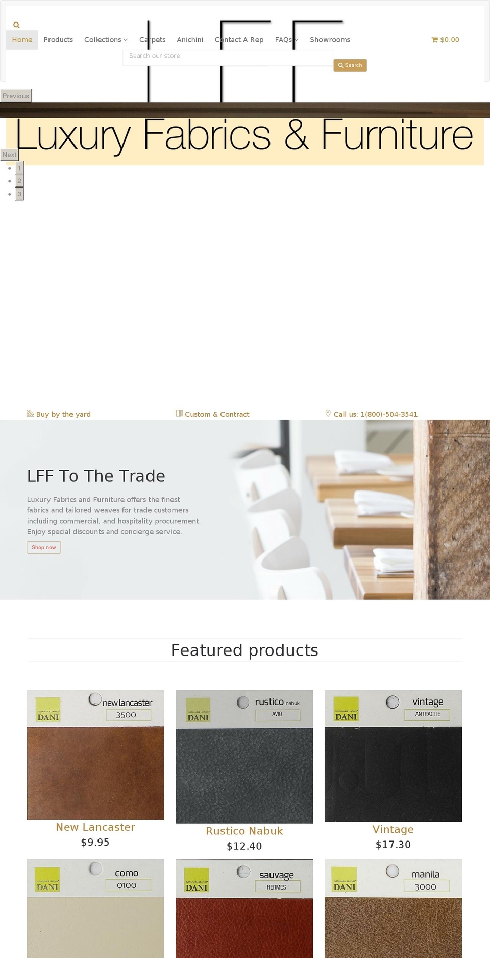 Chair Shopify theme site example luxuryfabricsandfurniture.com