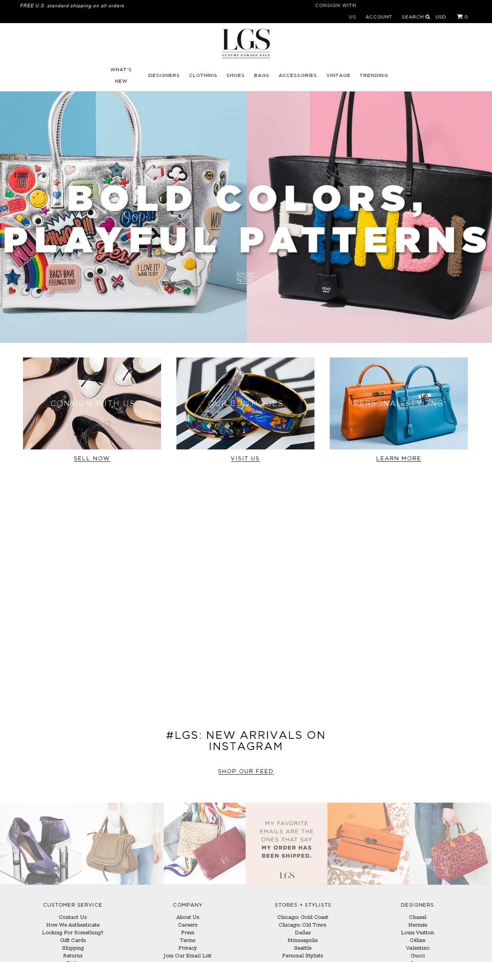 luxurygaragesale.com shopify website screenshot