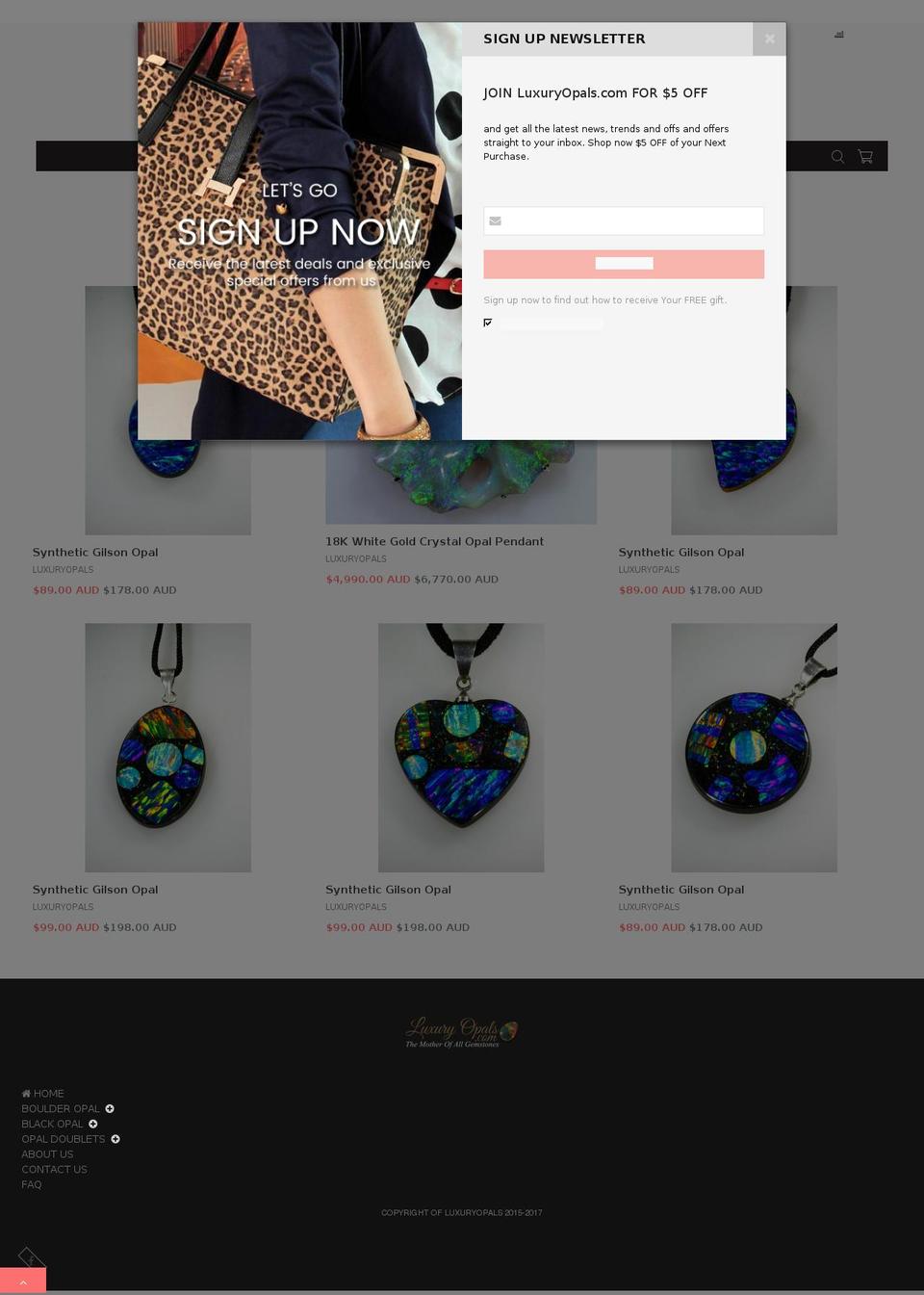 fastest-shopify-accessories Shopify theme site example luxuryopals.com