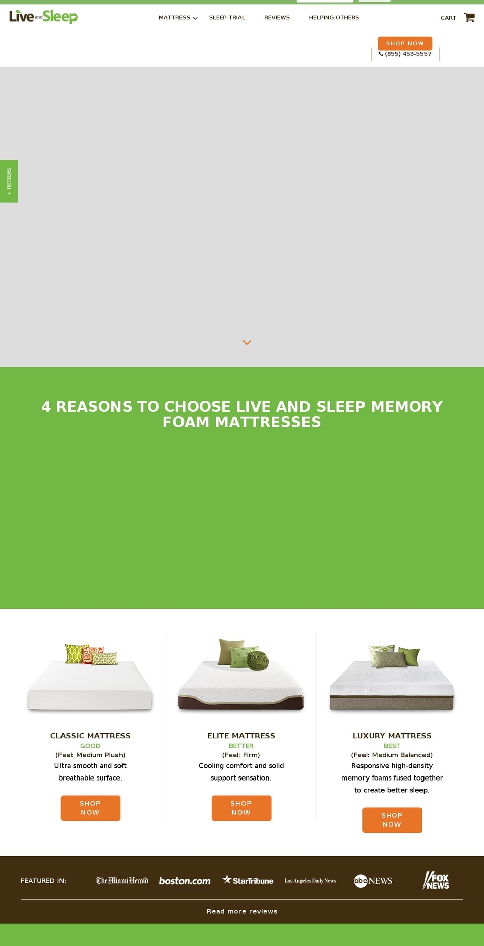 Digerati Group Theme Shopify theme site example luxuryresortmattress.com