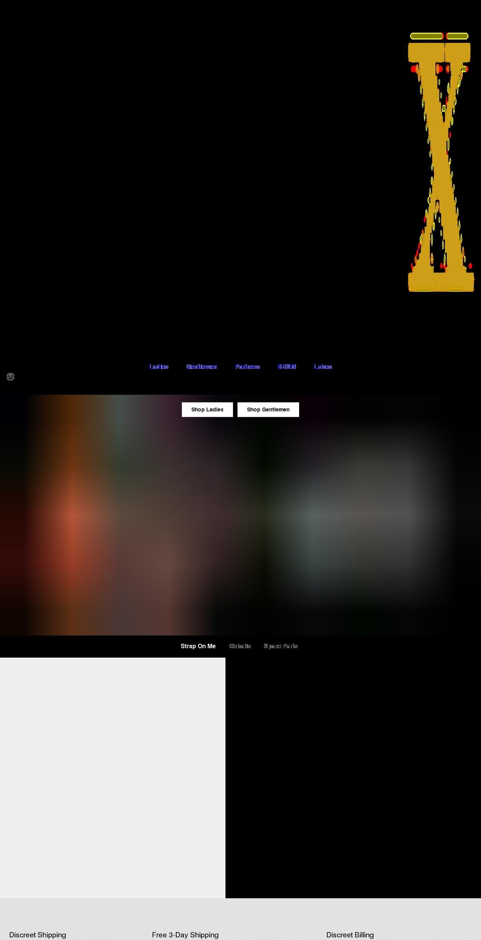 luxurytoyx.com shopify website screenshot