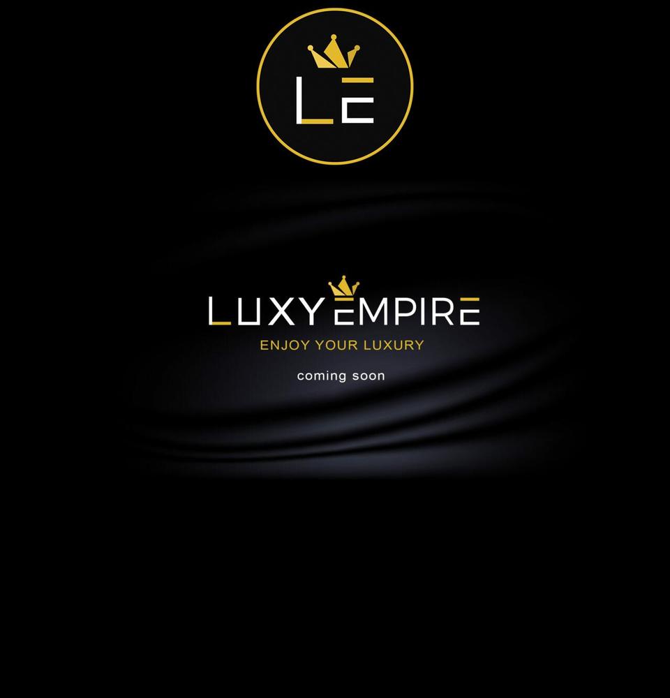 luxyempire.com — Shopify storefront screenshot