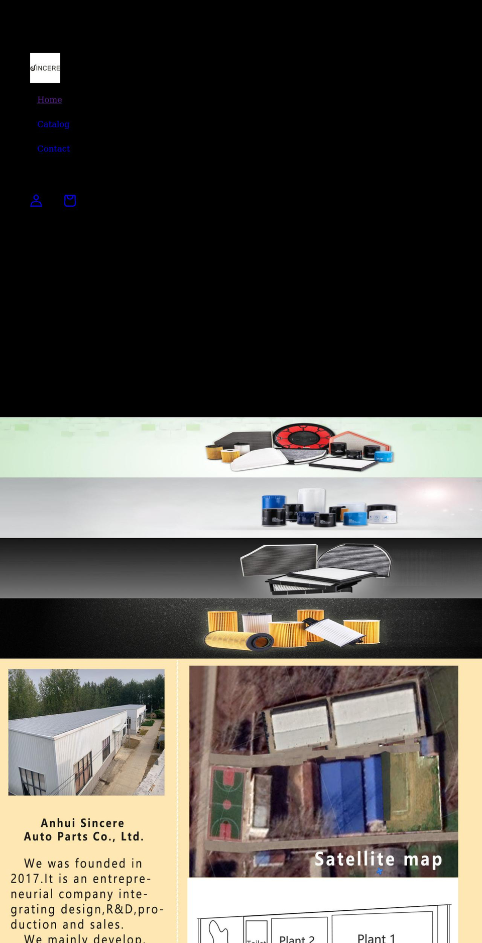 lvfilter.com shopify website screenshot