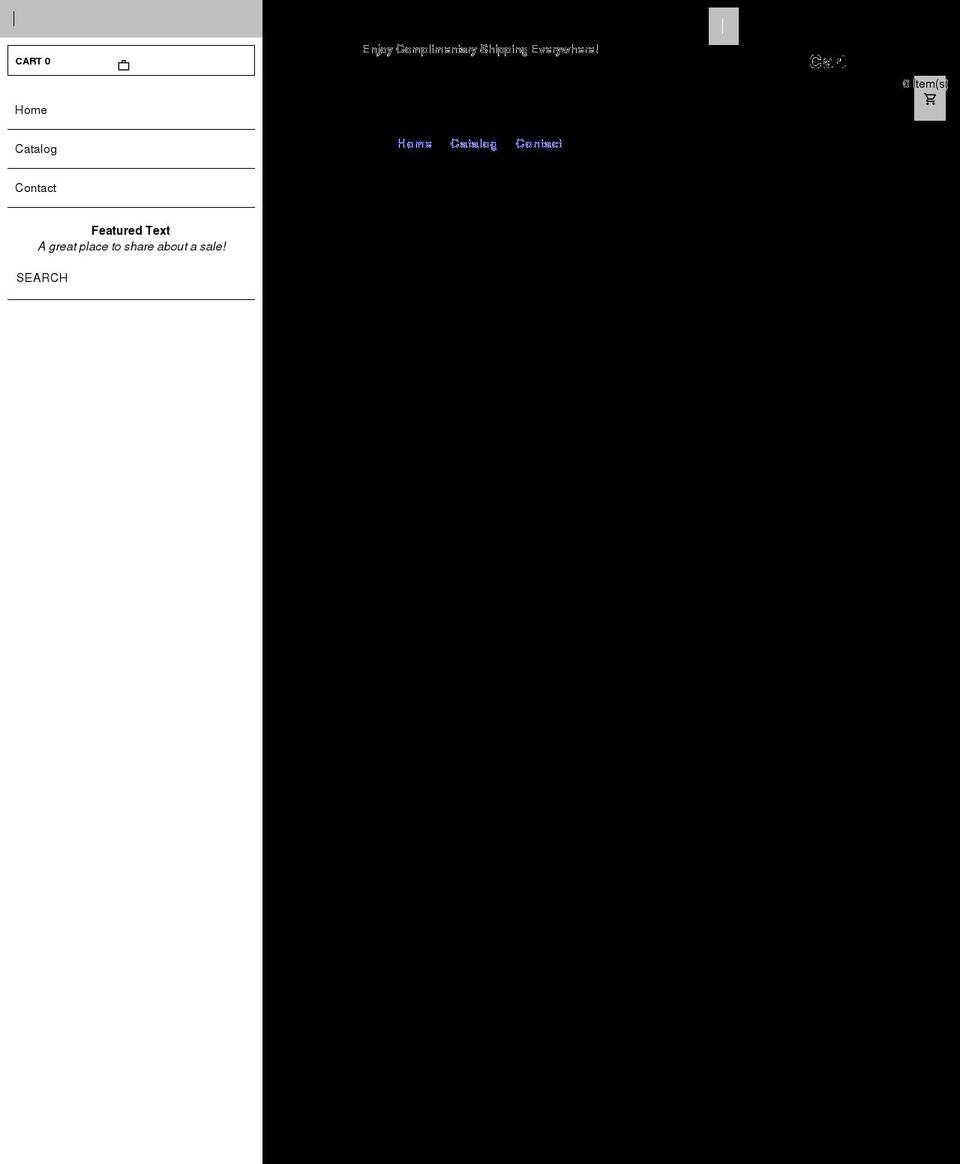 lvii.com shopify website screenshot