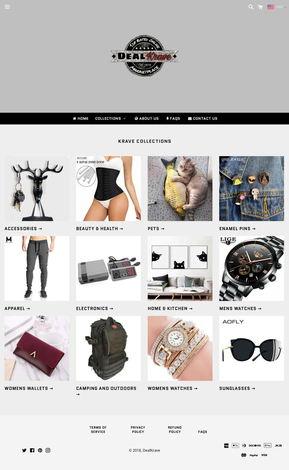 lvnwatches.com — Shopify storefront screenshot
