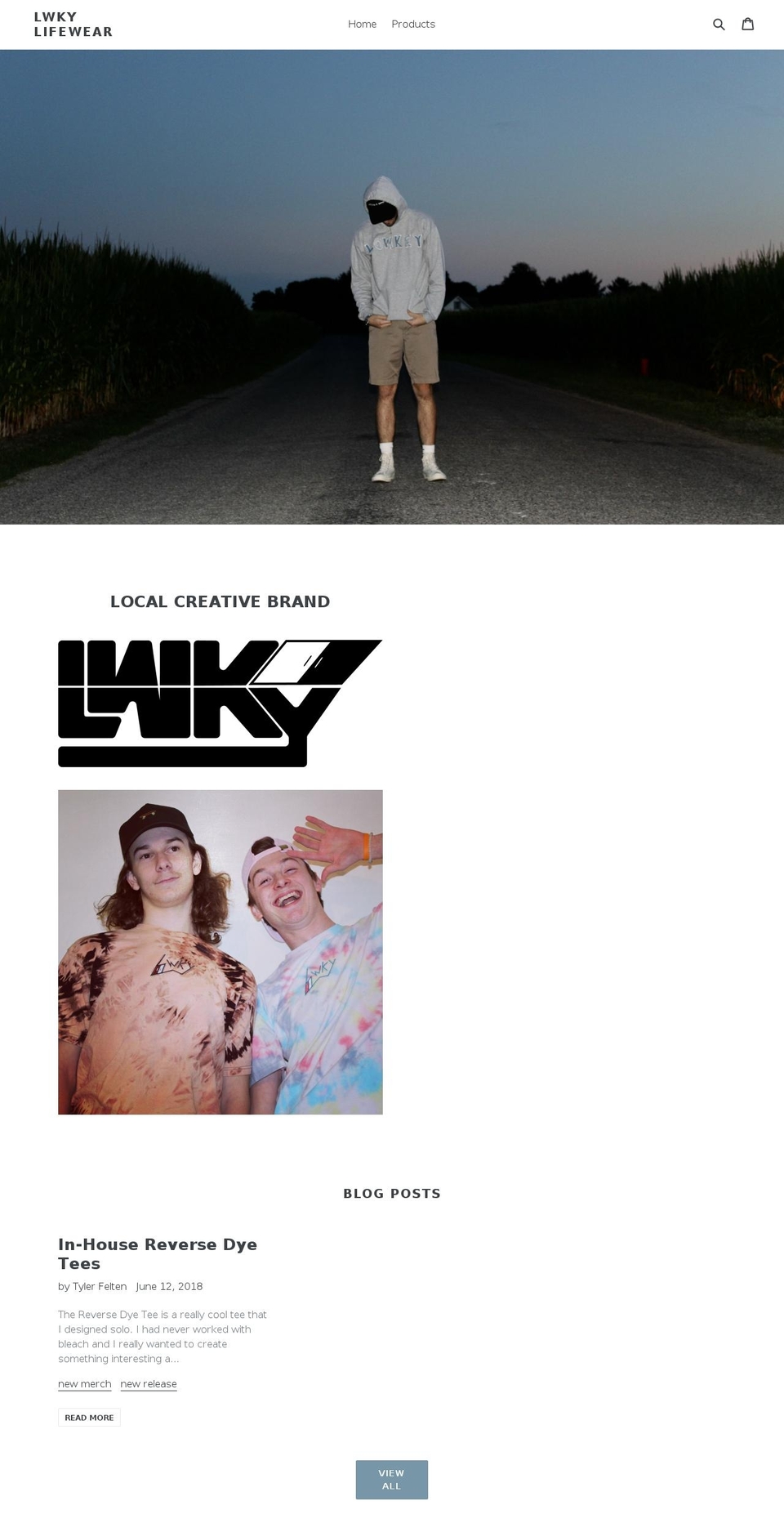 lwkylifewear.com shopify website screenshot