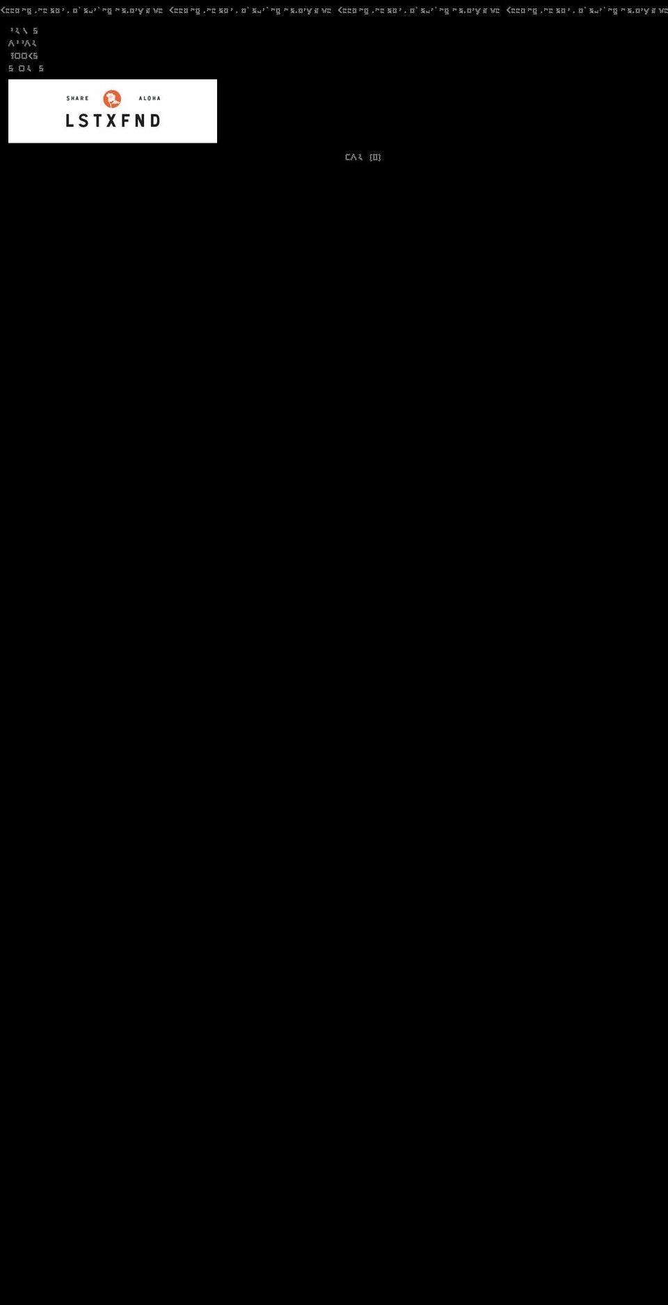 lxfound.com shopify website screenshot