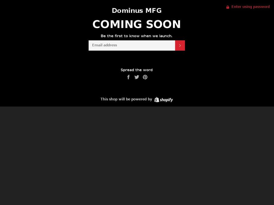 lycanarms.com — Shopify storefront screenshot