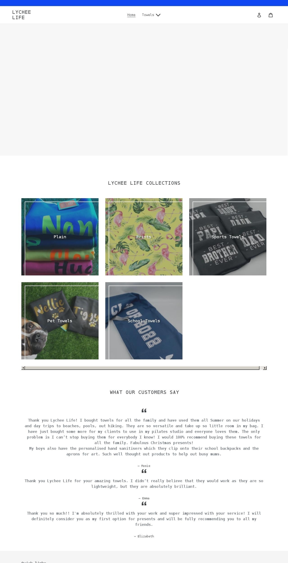 lycheelife.co.uk shopify website screenshot