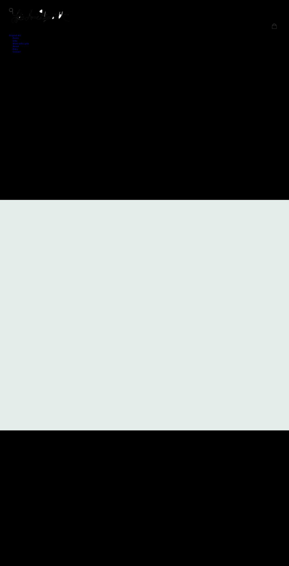 lydiamarieelizabeth.com shopify website screenshot