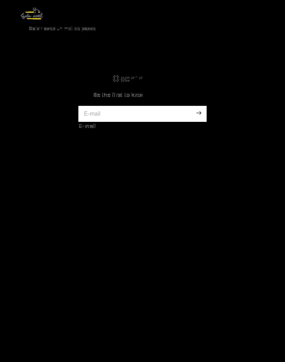 lydieavril.com shopify website screenshot