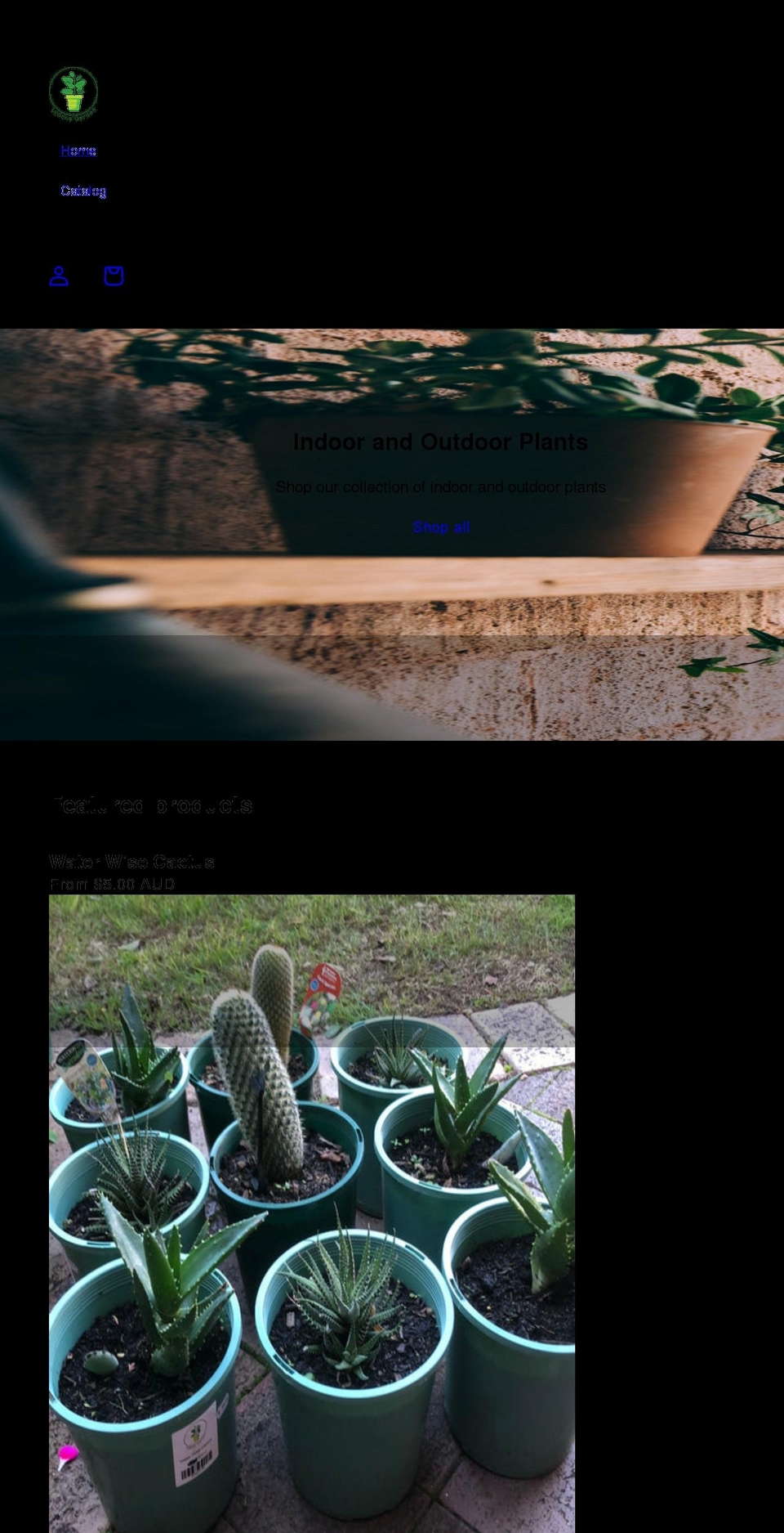 lydonegarden.com shopify website screenshot