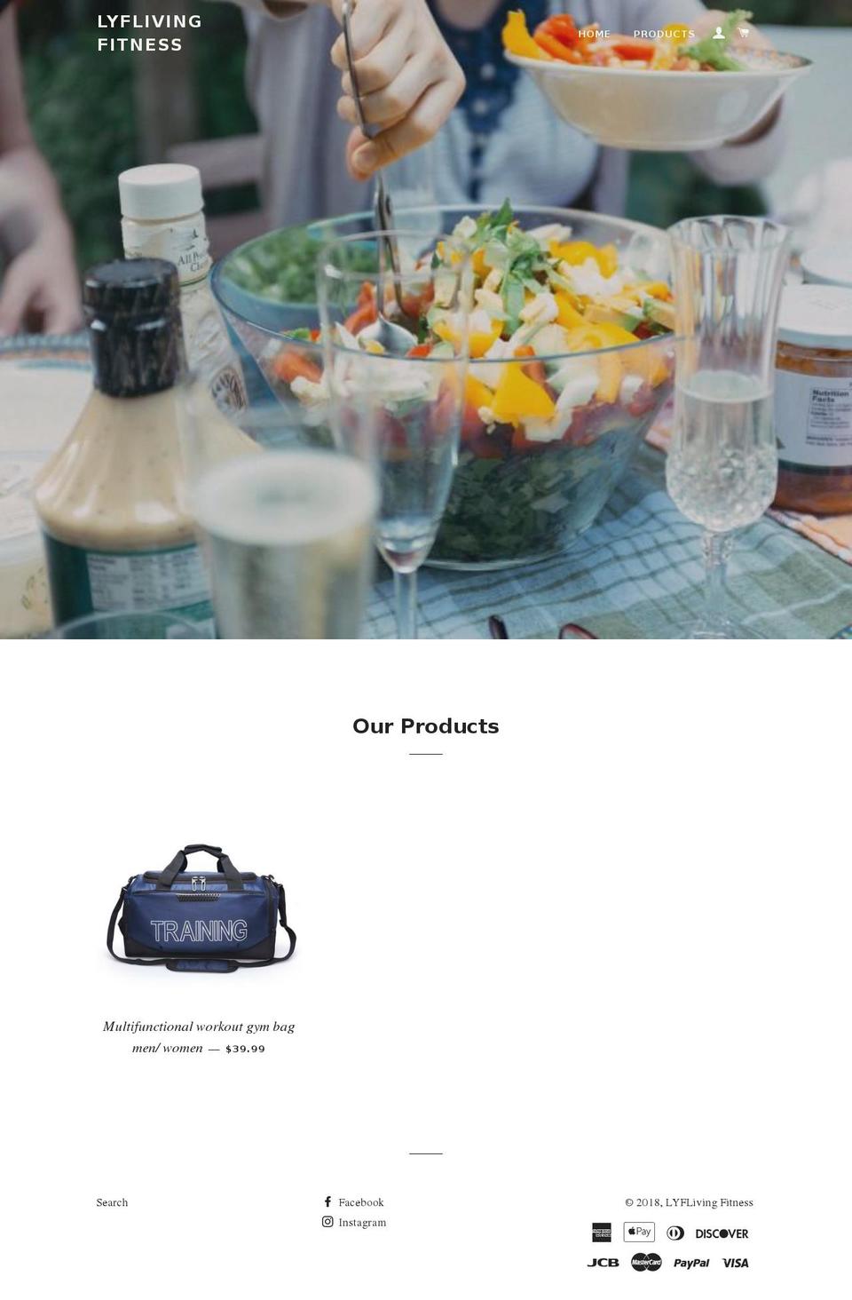 lyfliving.com — Shopify storefront screenshot