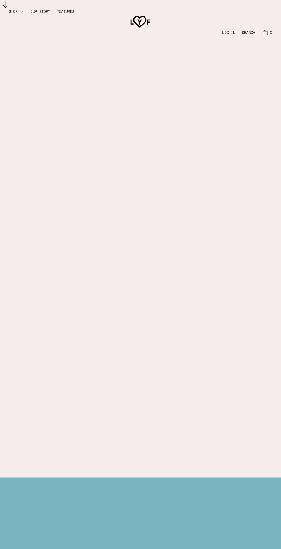 lyfmakeup.com shopify website screenshot