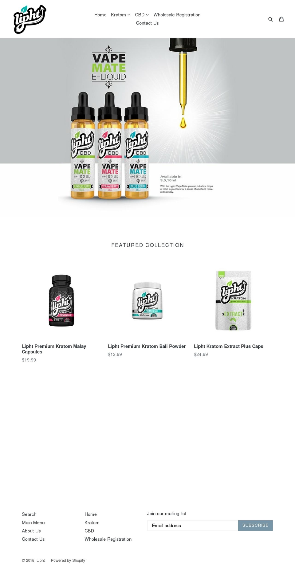 lyftproducts.com — Shopify storefront screenshot