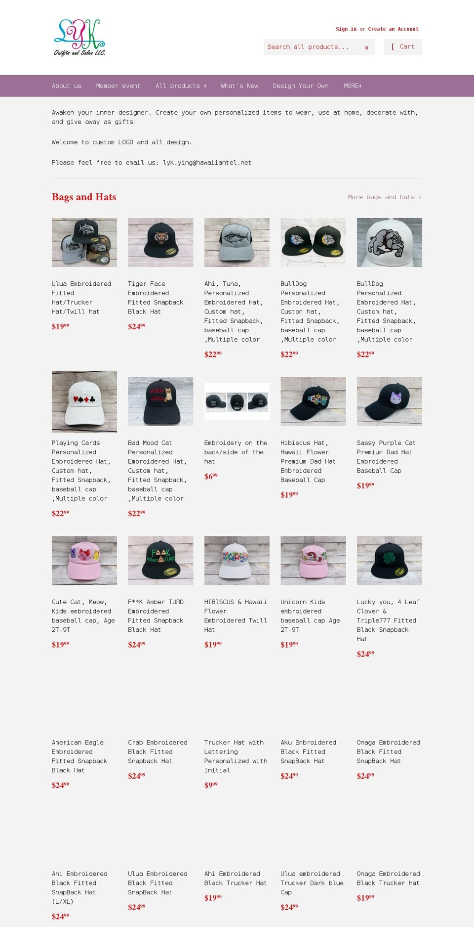 lyksales.com shopify website screenshot