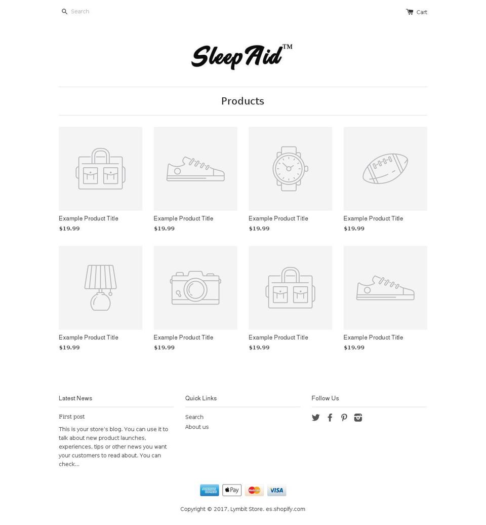 lymbit.com shopify website screenshot