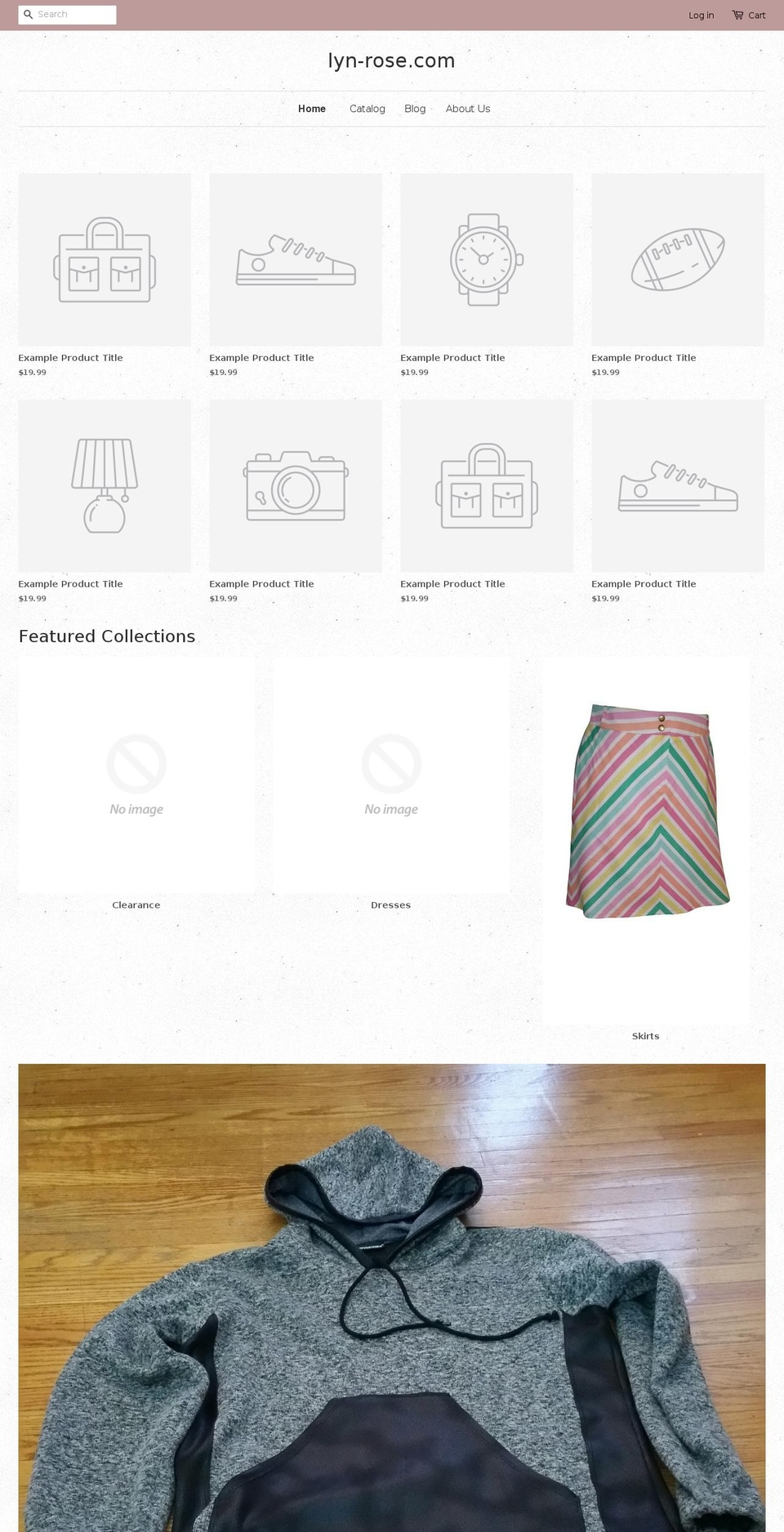 lyn-rose.com — Shopify storefront screenshot