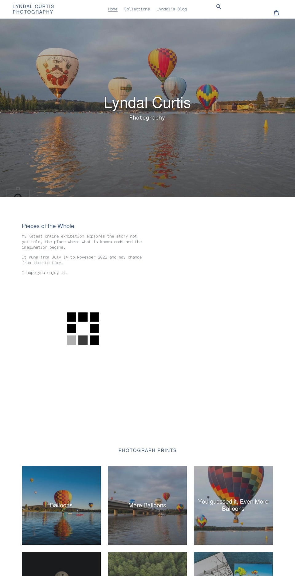 lyndalcurtis.com.au shopify website screenshot