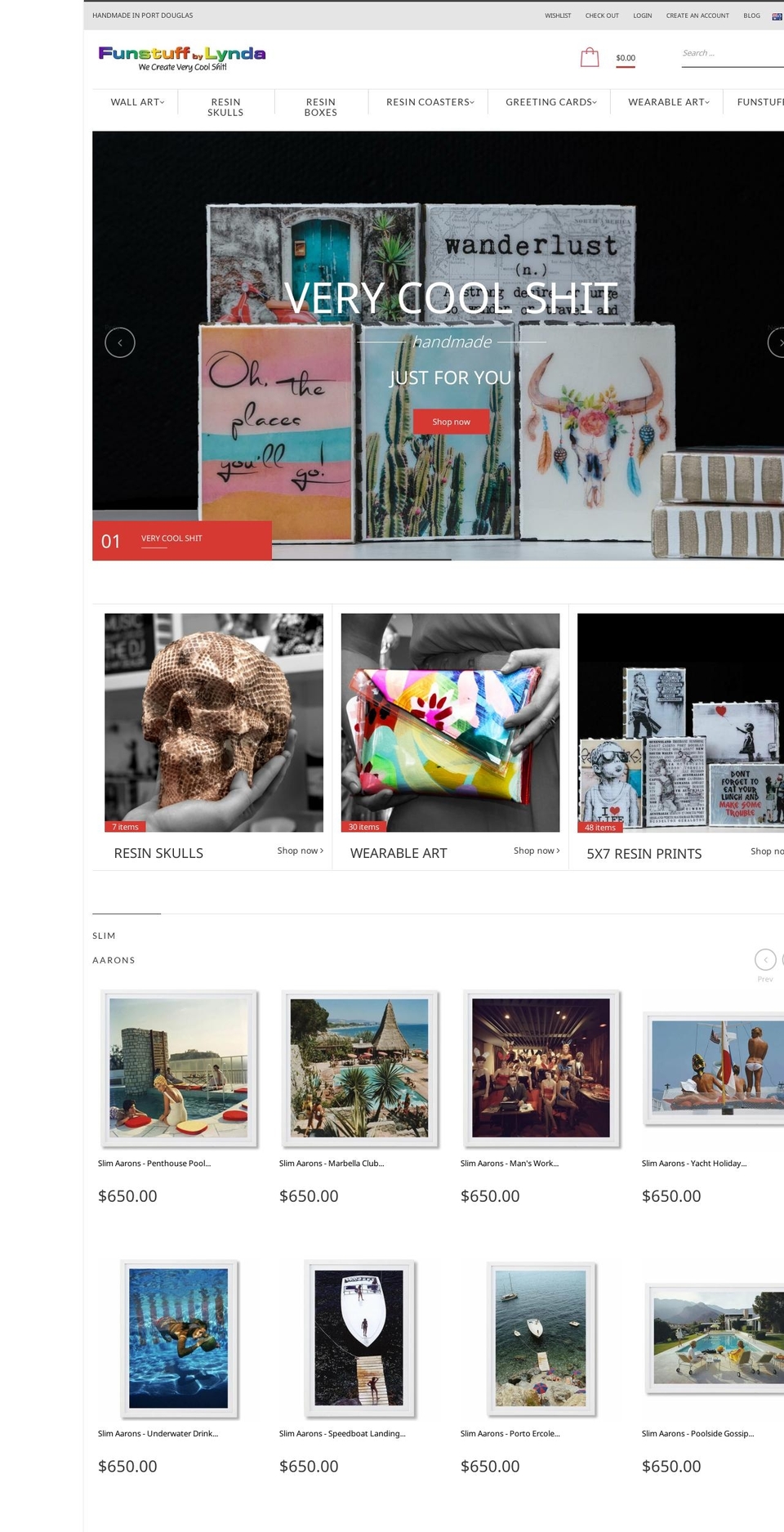lyndesign.com.au shopify website screenshot