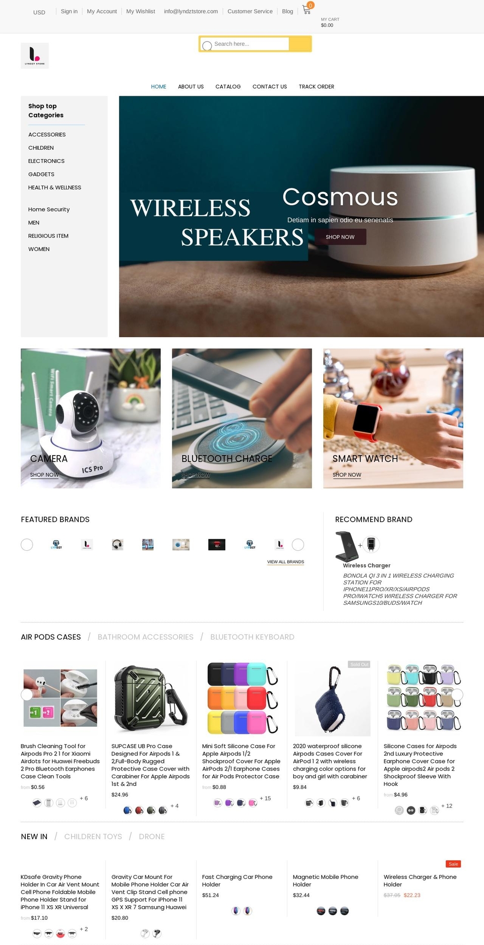 Petica----sections-ready Shopify theme site example lyndztstore.com