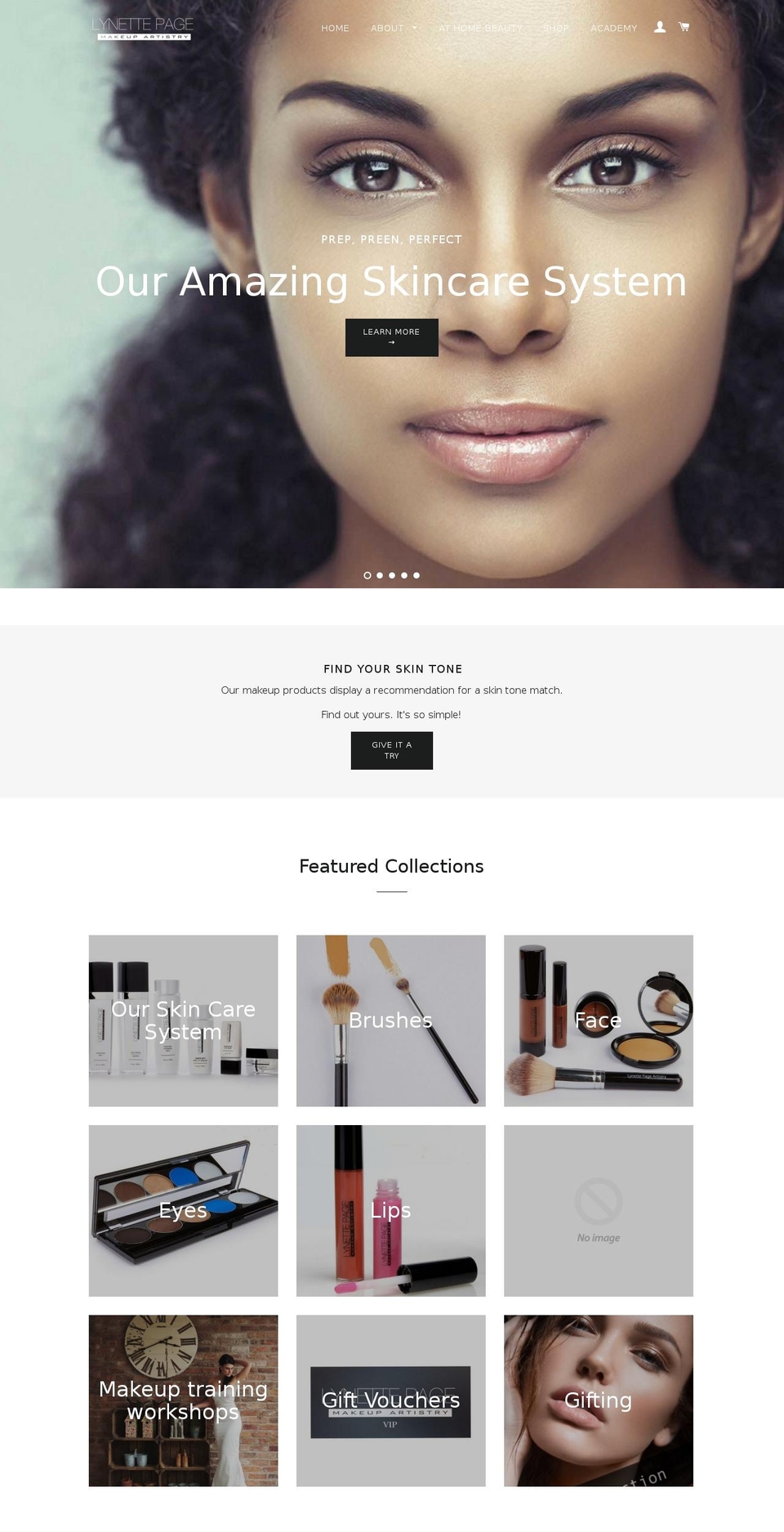 lynettep.com shopify website screenshot