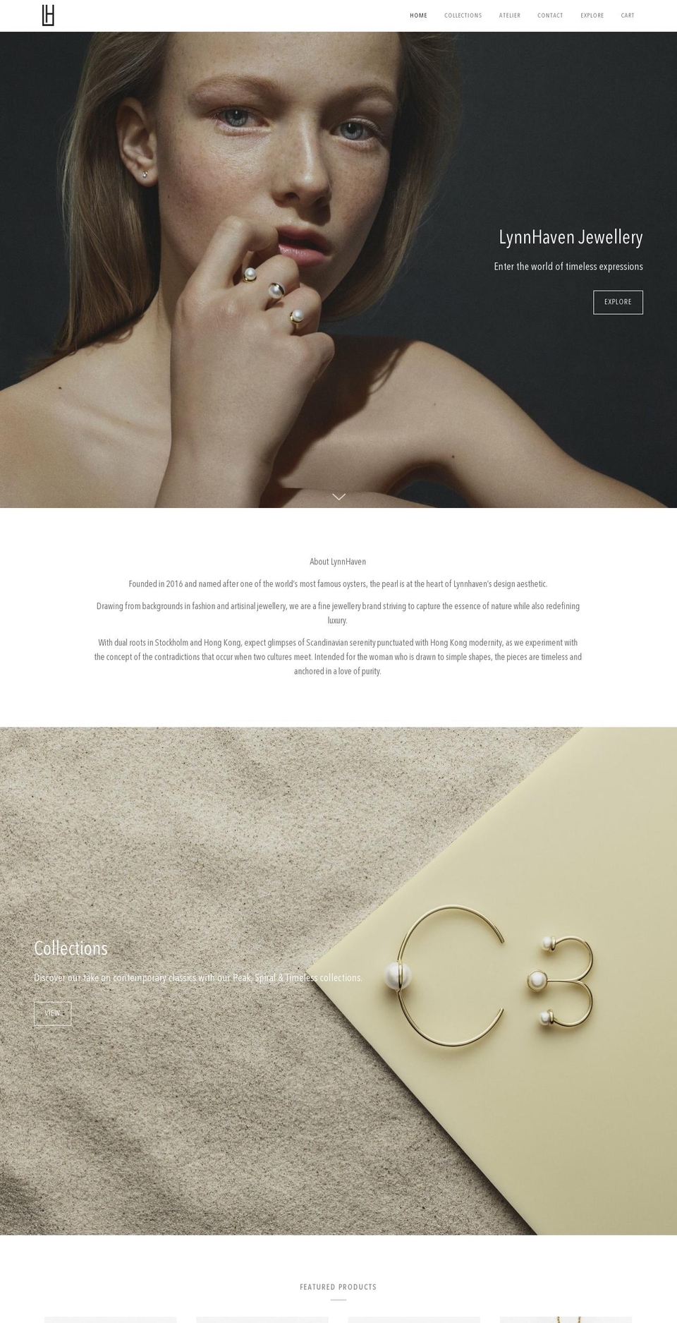 lynnhavenstudio.com — Shopify storefront screenshot