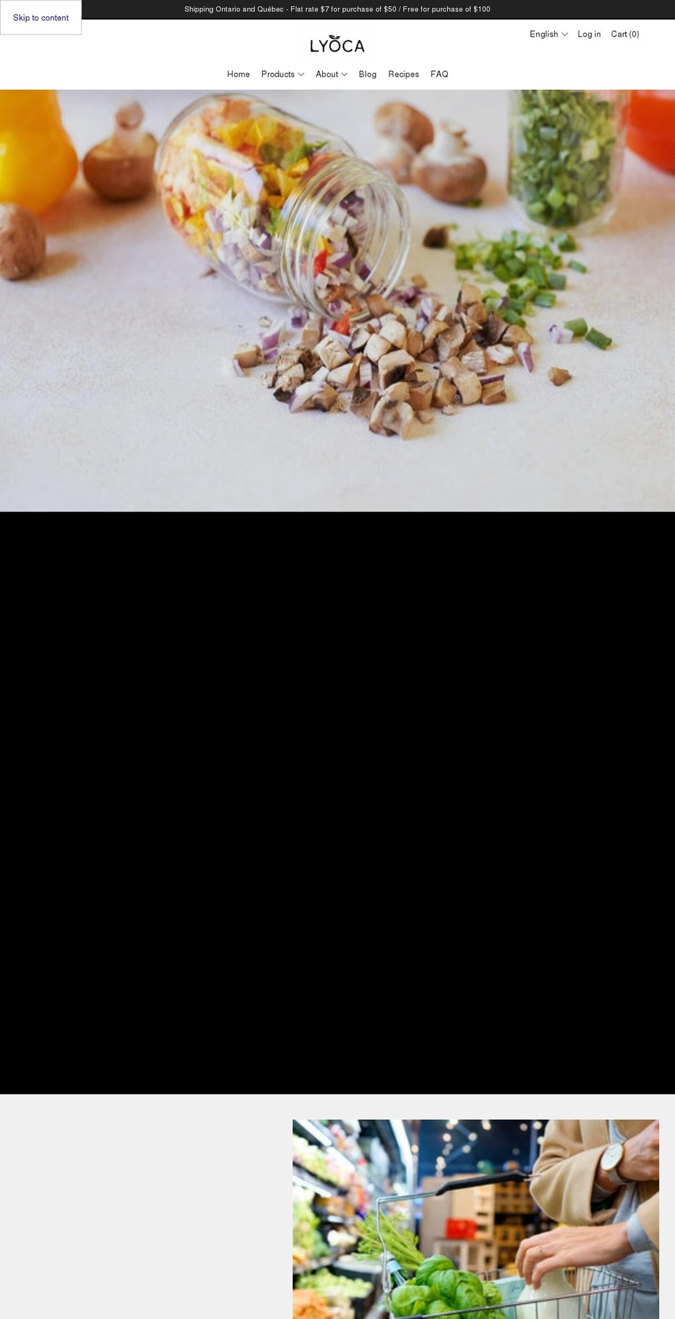 lyoca.com shopify website screenshot