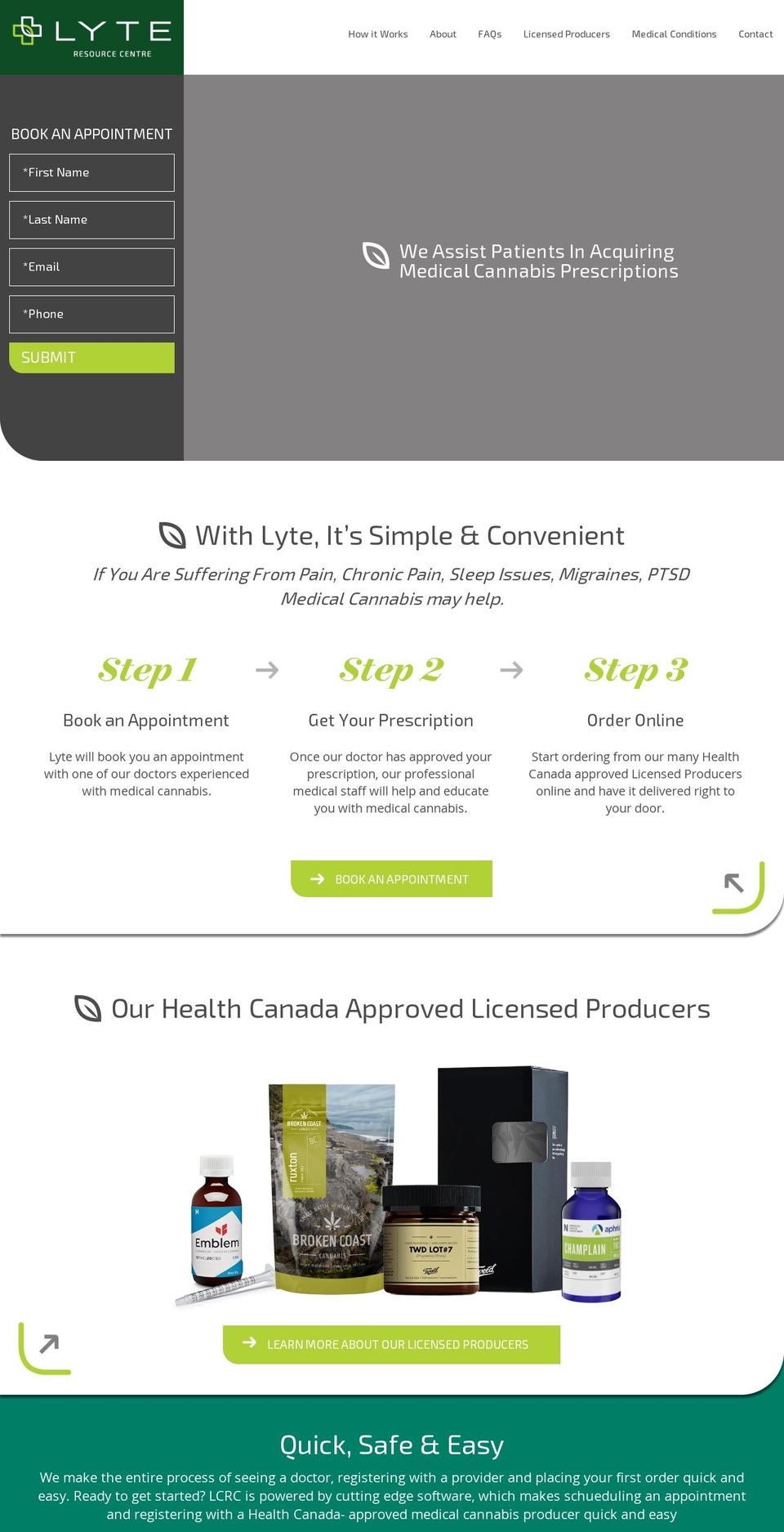 lyteresources.com shopify website screenshot