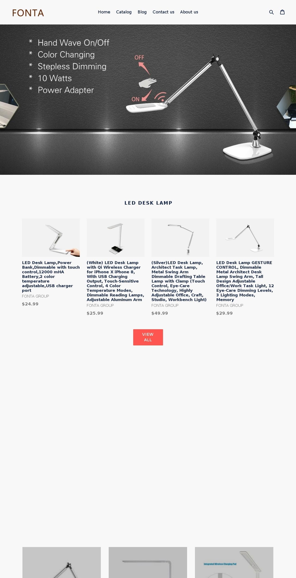 lzfonta.com — Shopify storefront screenshot