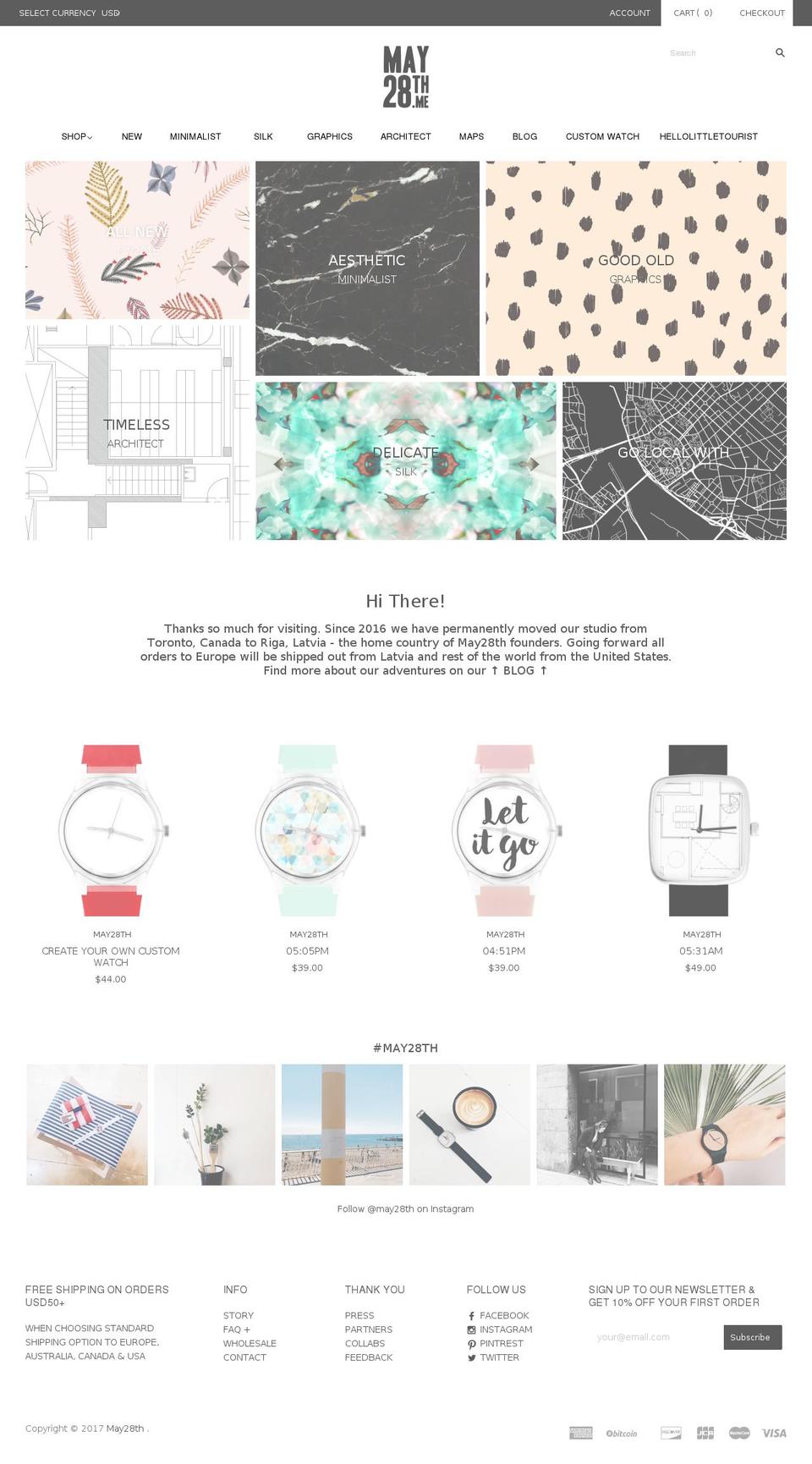 m28.me shopify website screenshot