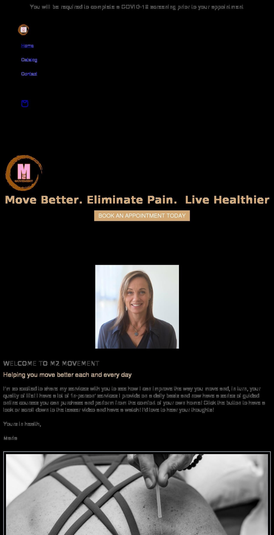 m2movement.com shopify website screenshot