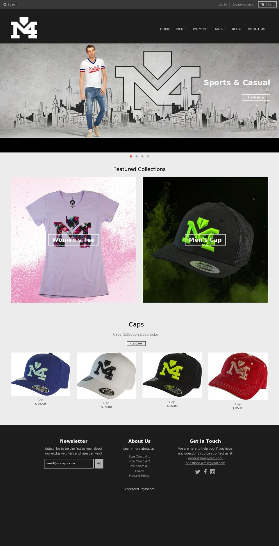 m4byyadi.com shopify website screenshot