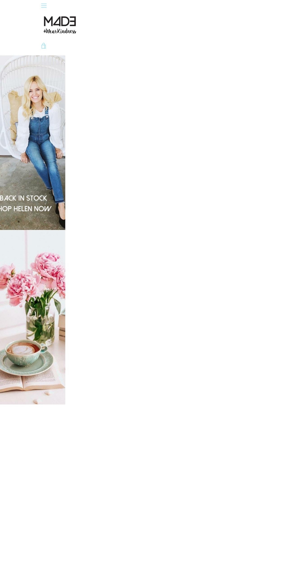 m4d3-shoes.myshopify.com — Shopify storefront screenshot