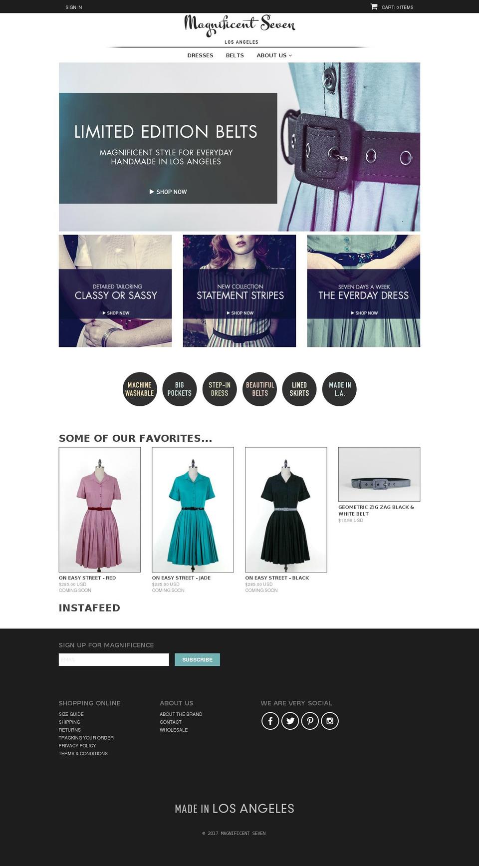 magnificentsevenclothing-com-minimal-121714 Shopify theme site example m7clothing.com