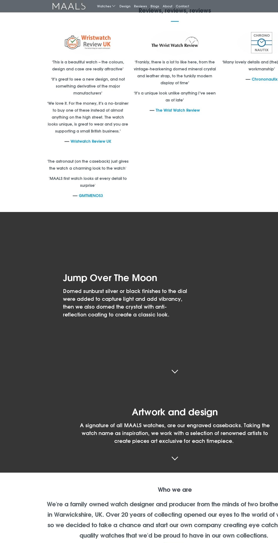 maals.co.uk shopify website screenshot
