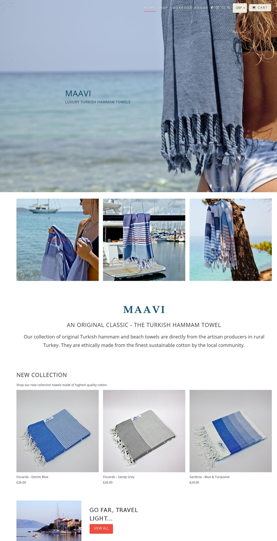 maavico.com shopify website screenshot