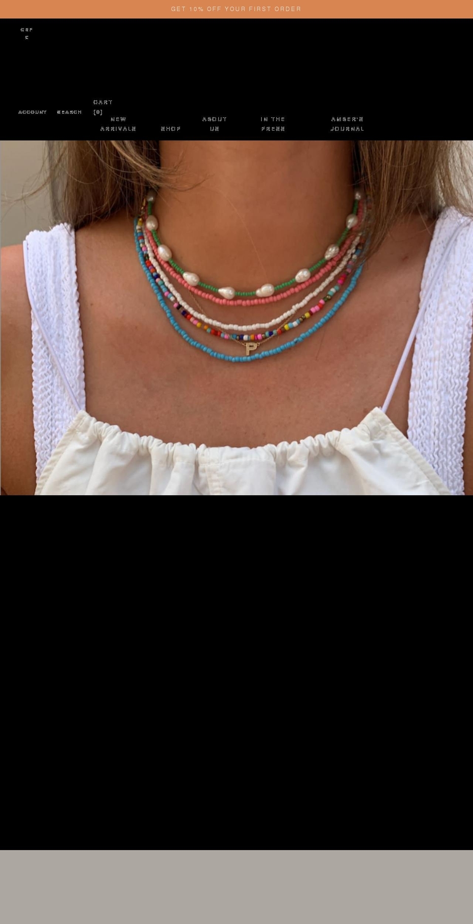 mabeanda.com shopify website screenshot