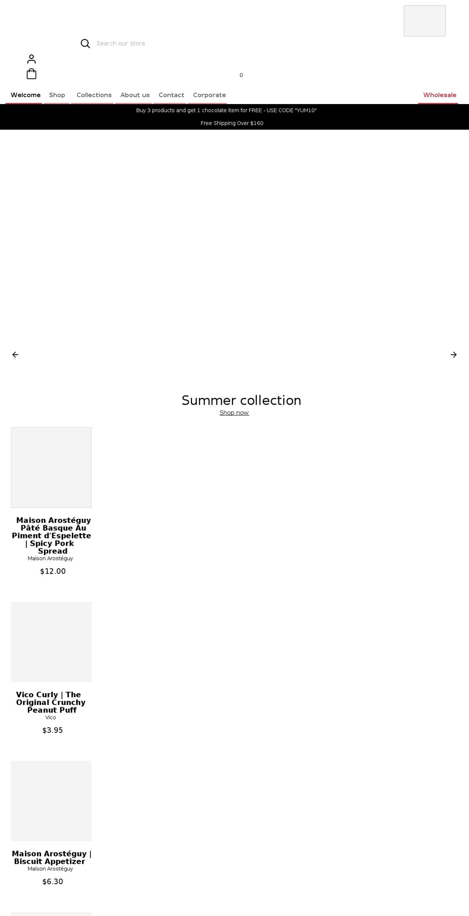 maboxfrancaise.com shopify website screenshot
