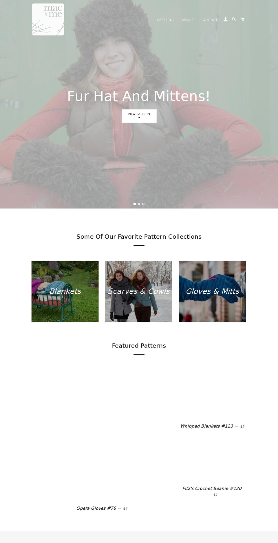 macandme.net shopify website screenshot