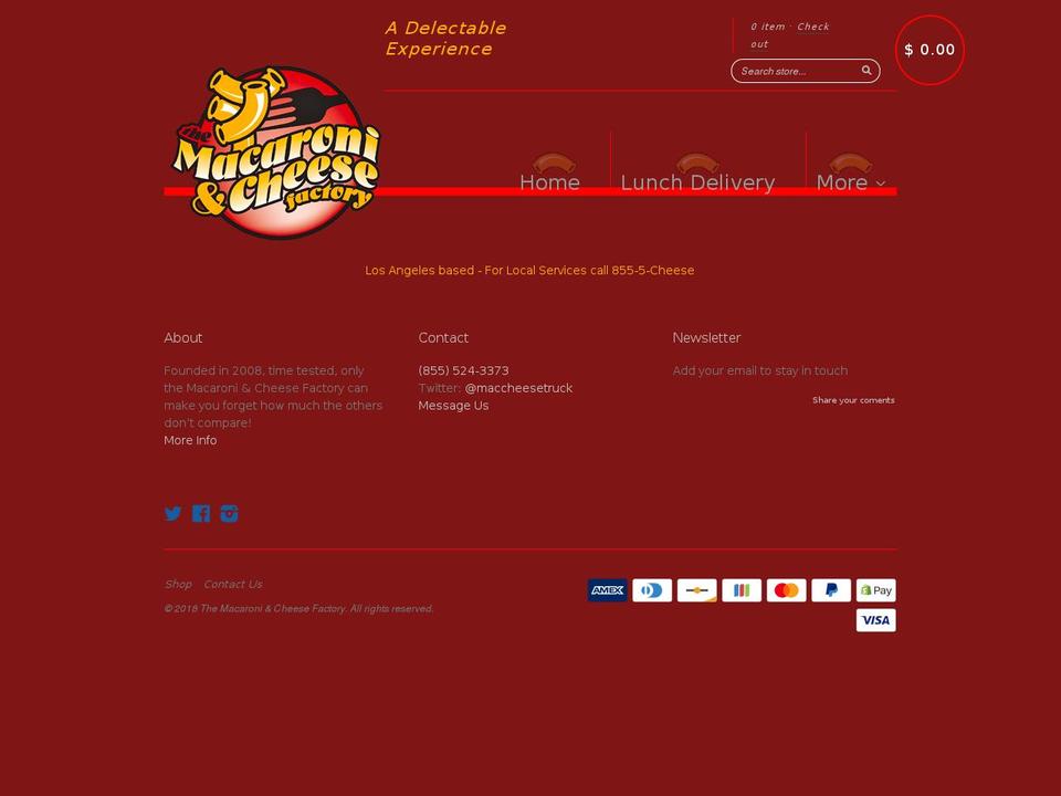 macfactoryinc.com shopify website screenshot