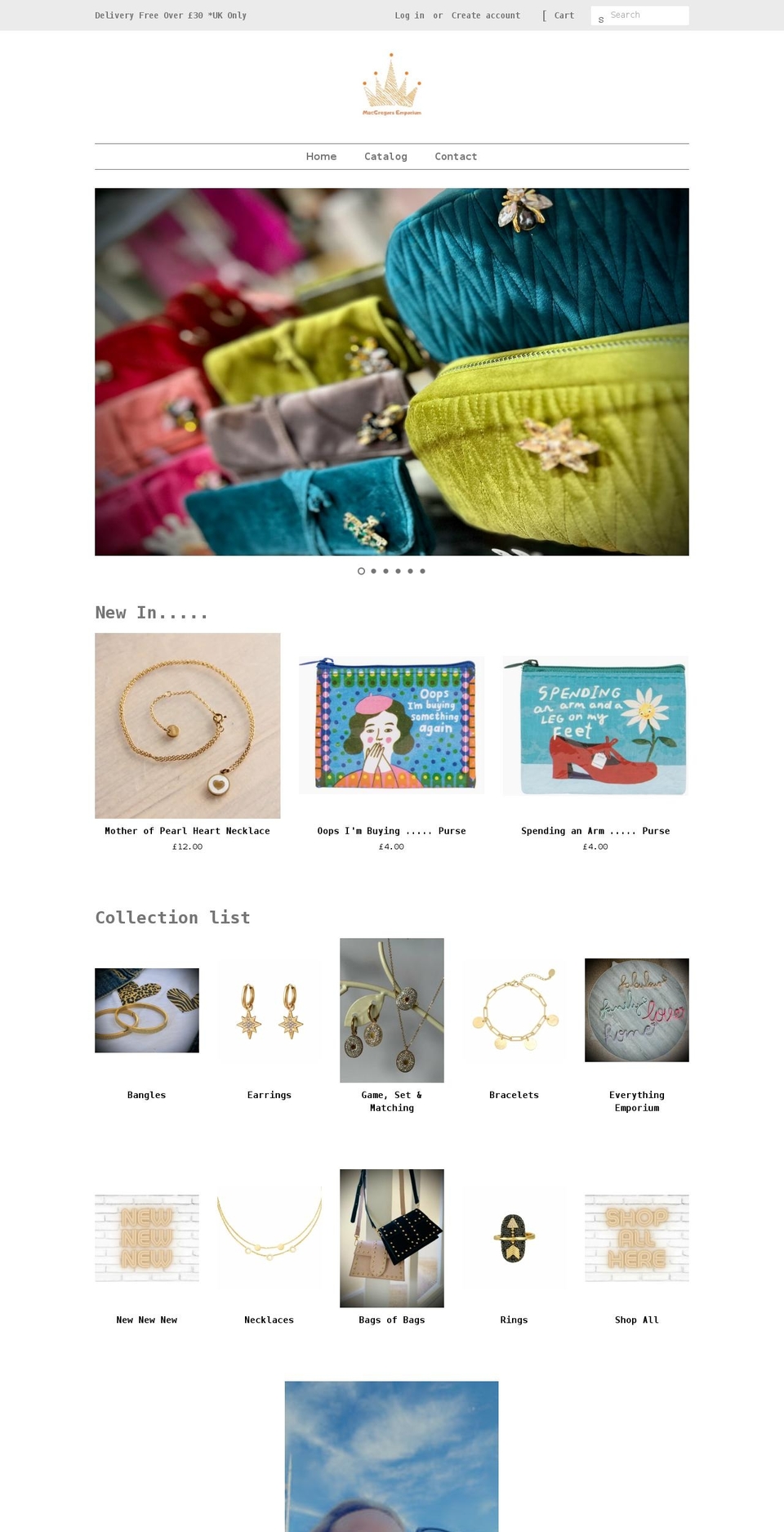 macgregorsemporium.co.uk shopify website screenshot
