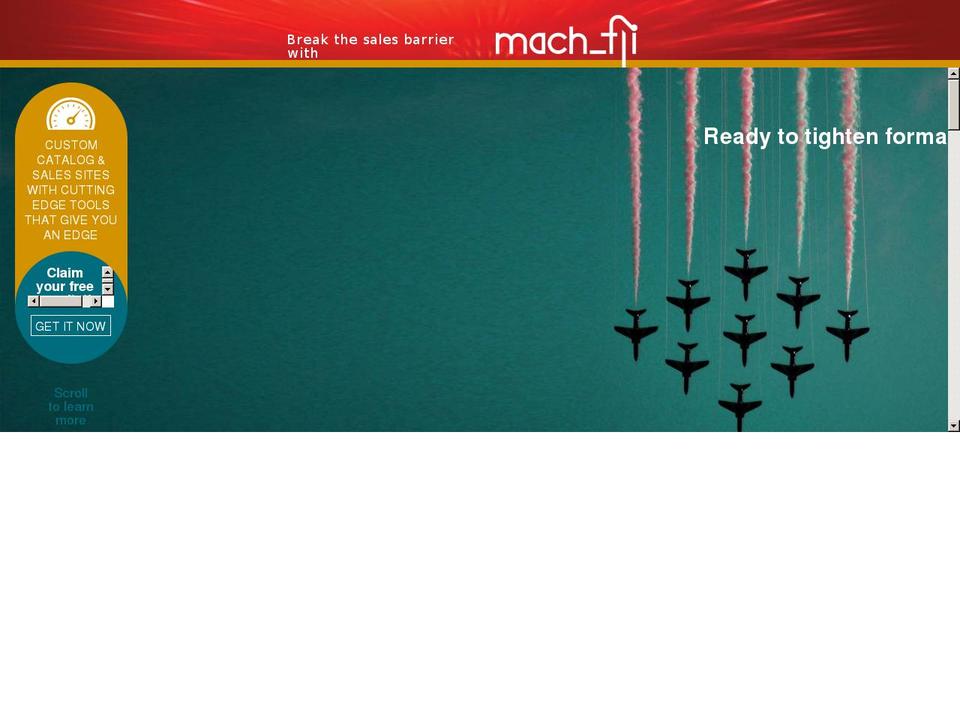 machfli.com shopify website screenshot