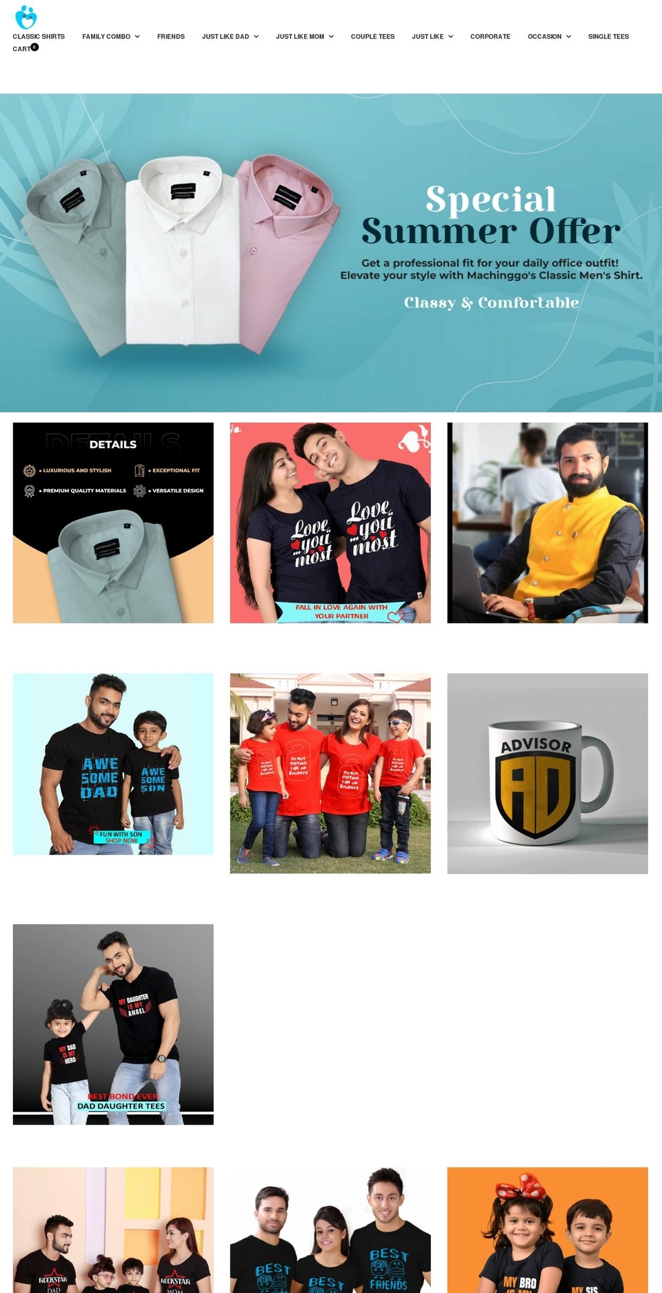 machinggo.com — Shopify storefront screenshot