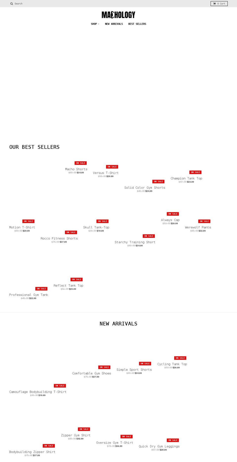 machology.com shopify website screenshot